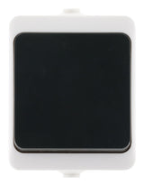 Interrupteur Va et Vient - IP54 - noir - Zenitech