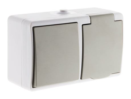 Interrupteur va et vient 2P+T IP54 - Zenitech