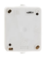 Va et vient à voyant IP54 - gris clair - Zenitech