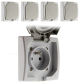 Prise 16A 2P+T encastrable - Zenitech
