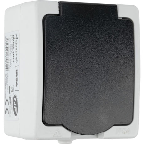 Prise en saillie 16A 2P+T IP54 Aquae - Zenitech