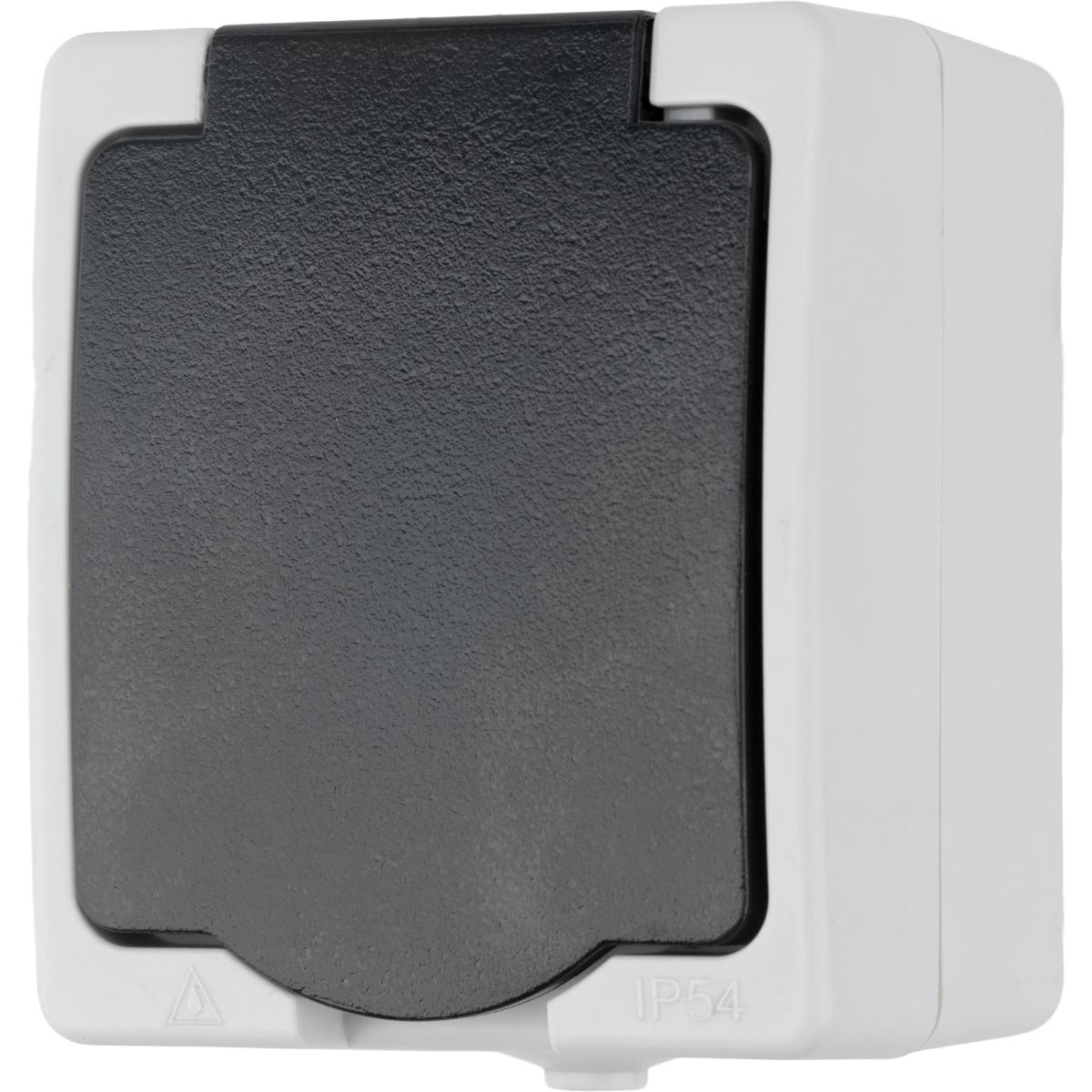 Prise en saillie 16A 2P+T IP54 Aquae - Zenitech