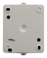 Va-et-vient simple Gris Clair IP54 - Akya