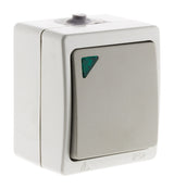 Interrupteur va-et-vient + voyant lumineux - Zenitech