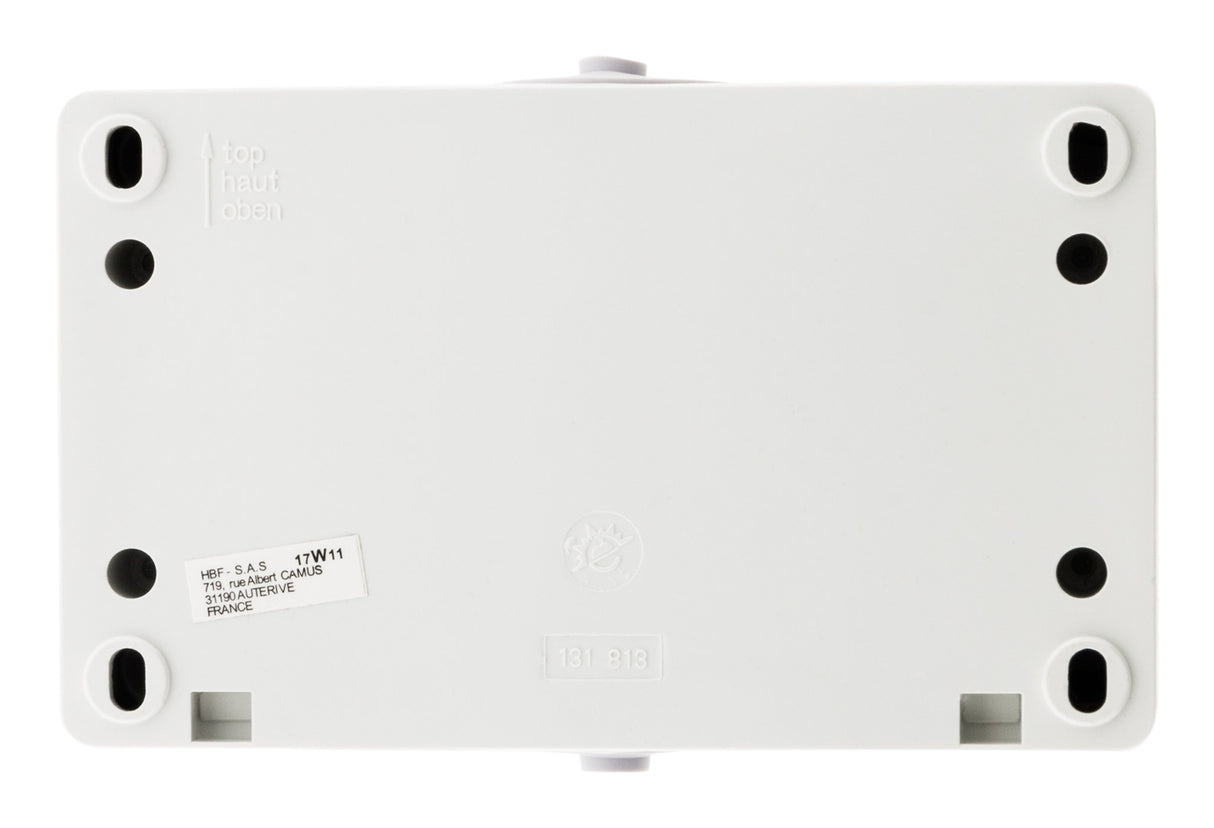 Prise 2P+T saillie raccordement rapide - Zenitech