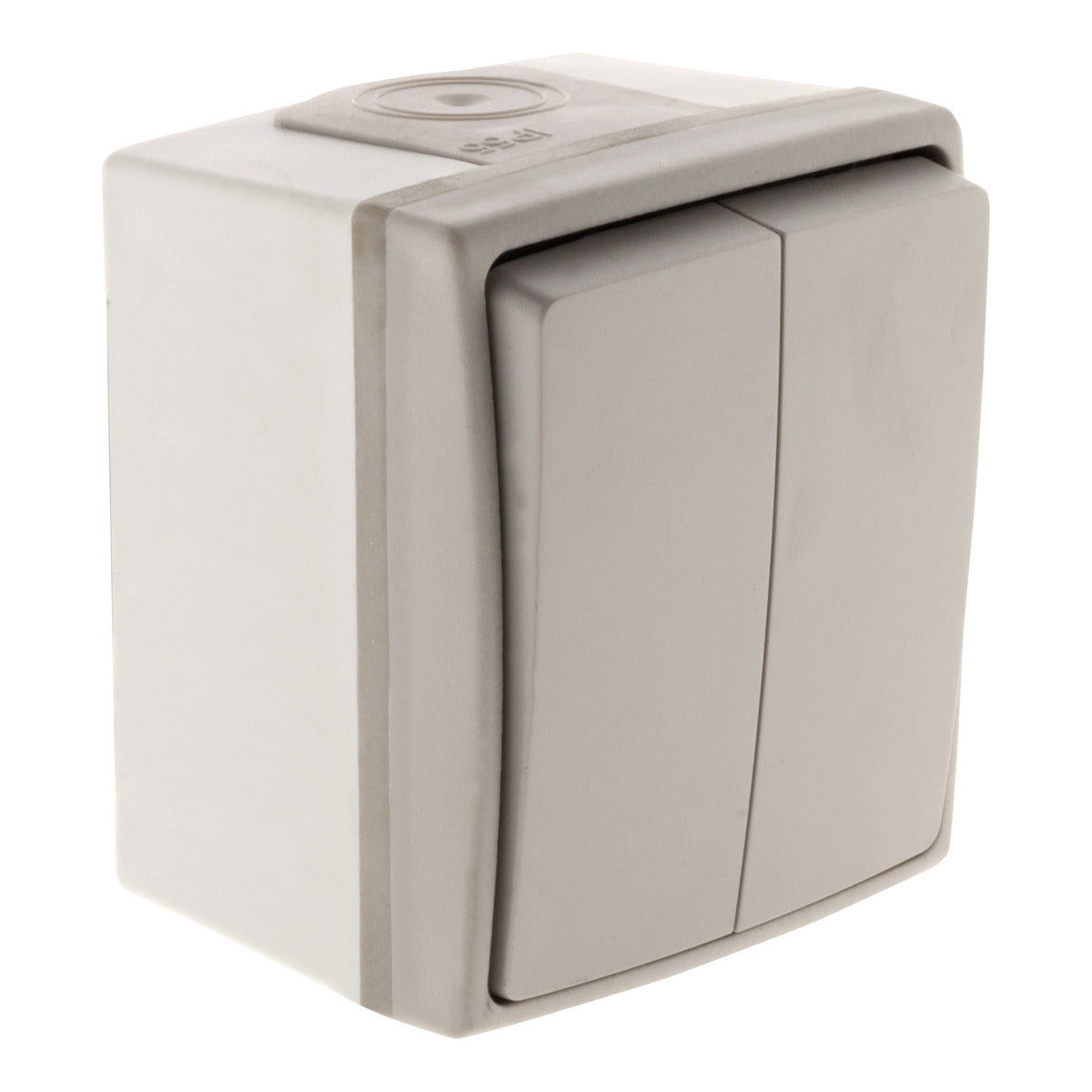 Double interrupteur va et vient IP55 - Orok - Zenitech