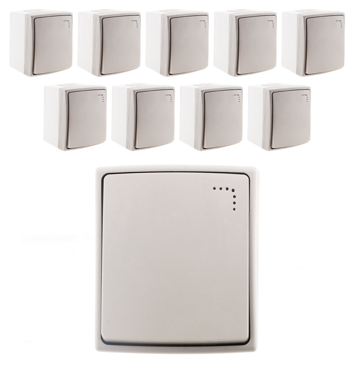 Bouton poussoir voyant IP55 Orok - Zenitech