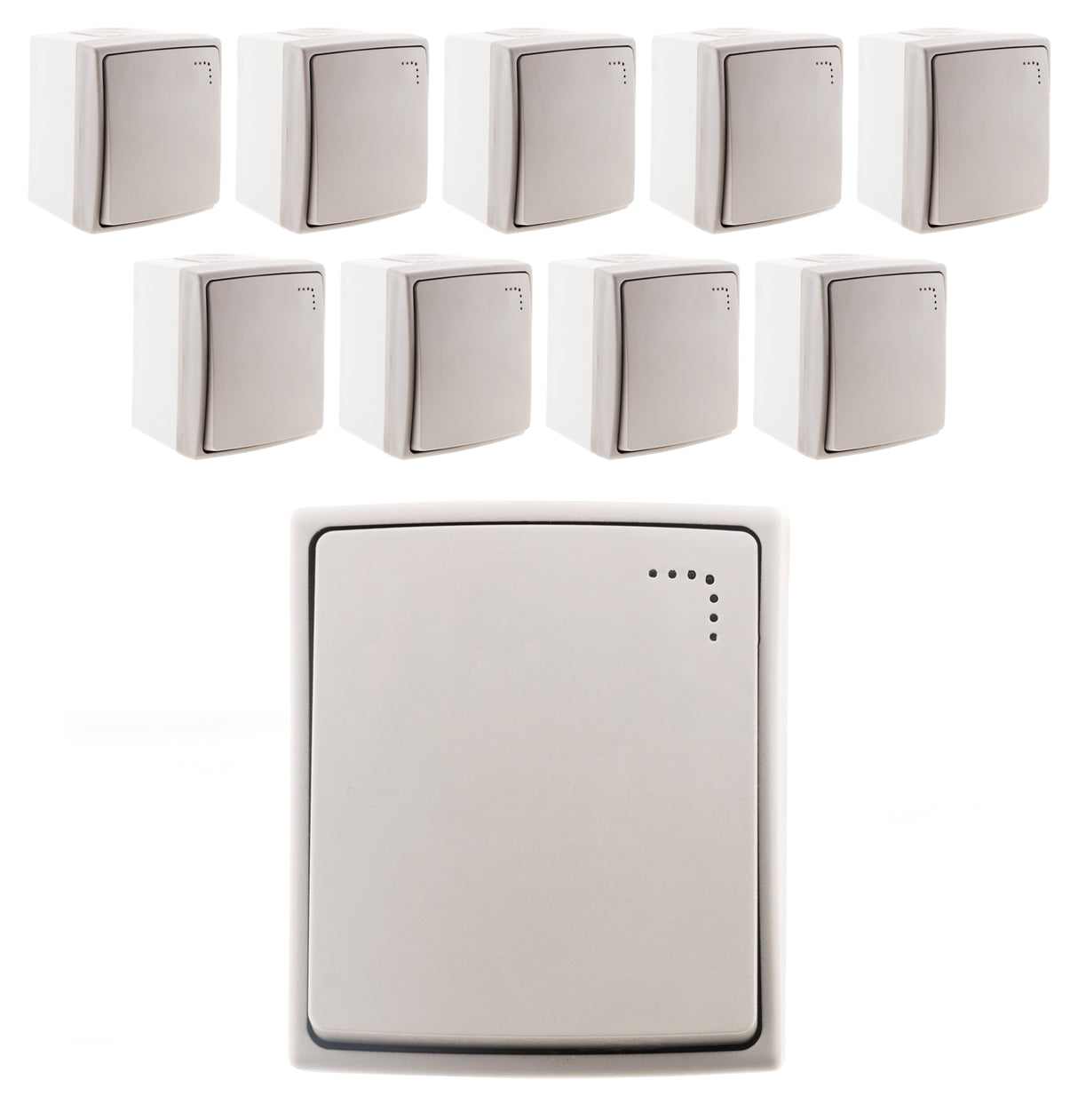 Bouton poussoir voyant IP55 Orok - Zenitech