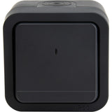 Bouton poussoir étanche IP55 bornes auto + voyant lumineux - en saillie - gamme Granite - Protec