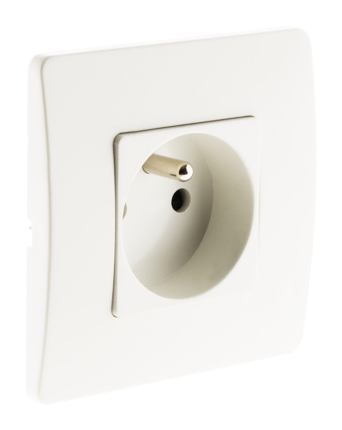 Prise 2P+T 16A blanc - Zenitech