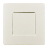 Plaque cache boîte 80x80mm - Blanc - Venus - Zenitech