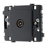 Prise TV Ø9,52 nue - noir - Zenitech