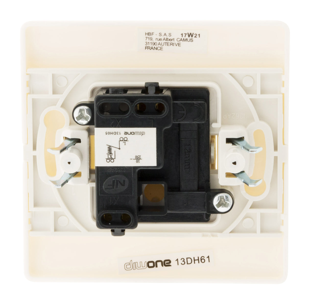 Bouton poussoir Diwone bornes auto - Zenitech