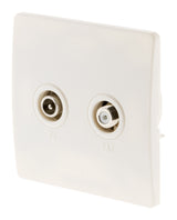 Prise Diwone TV + SAT Ø9.52mm - Zenitech