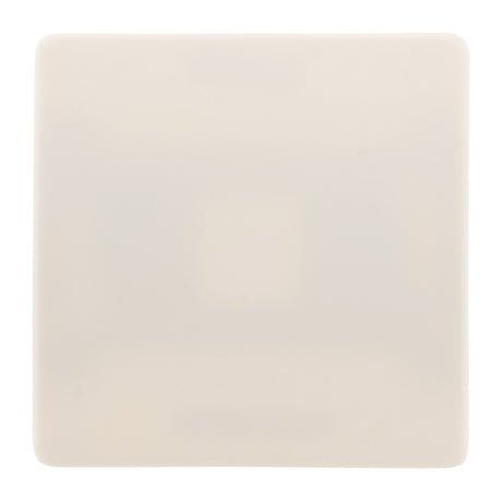 Plaque cache boîte 75x75mm vis + griffes - Blanc - Diwone - Zenitech