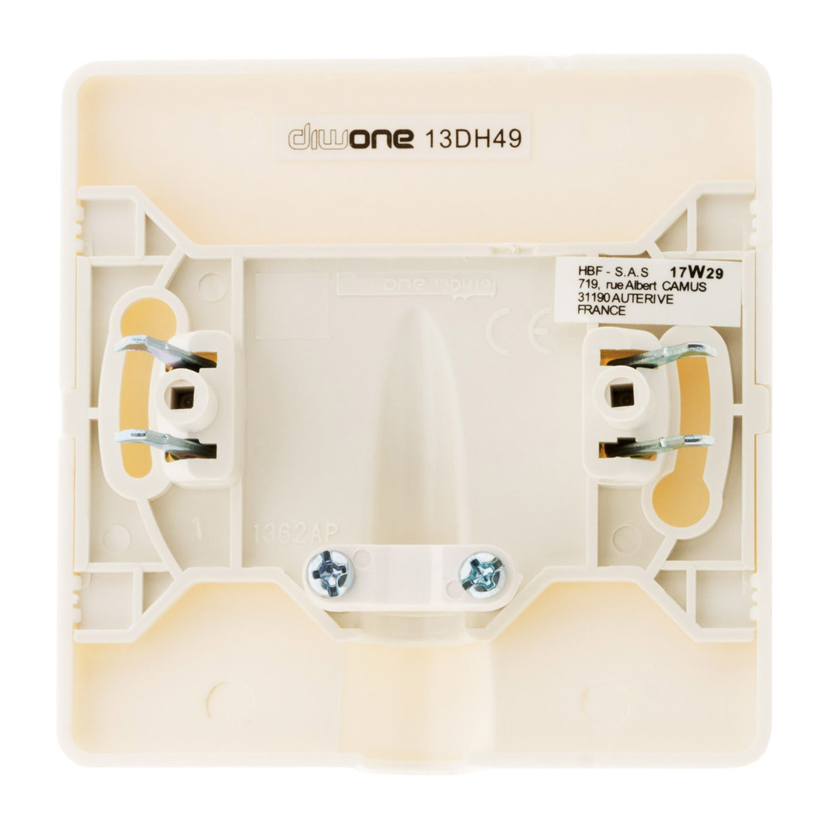 Plaque de sortie de câble 16A Diwone - Zenitech