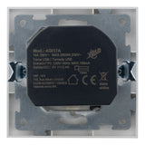 Prise encastrable Schuko 16A + USB - Kalya - Blanc - Zenitech