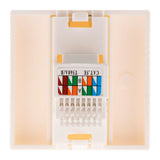 Prise TEL. RJ 45 cat.5 module large - Zenitech