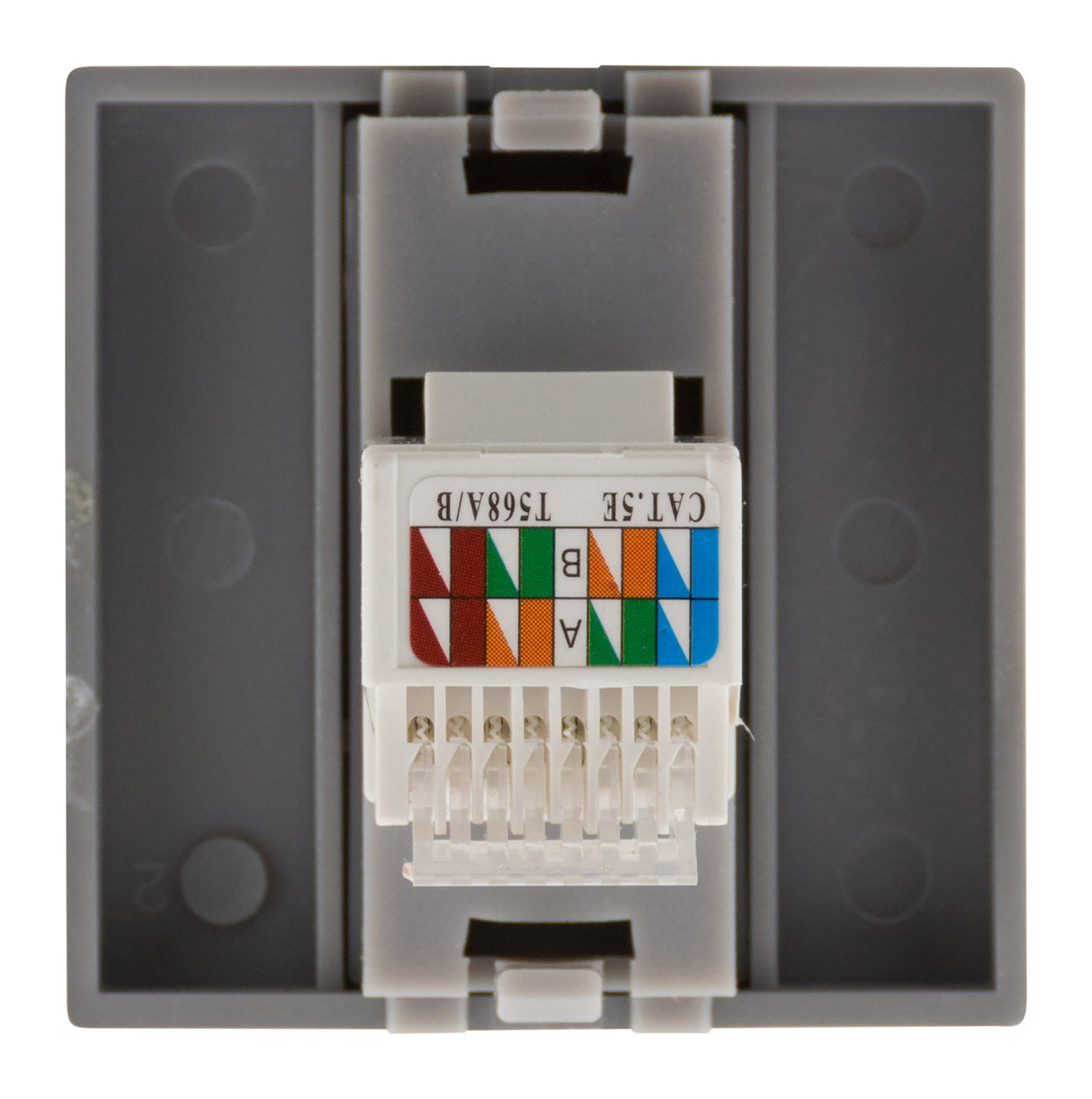 Prise TEL. RJ 45 cat.5 module large - Zenitech