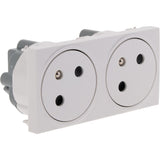 Prise affleurante 16A - Blanc - FORTYfive - Protec