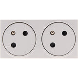 Prise affleurante 16A - Blanc - FORTYfive - Protec