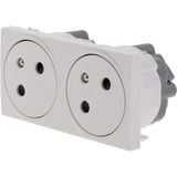Prise affleurante 16A - Blanc - FORTYfive - Protec