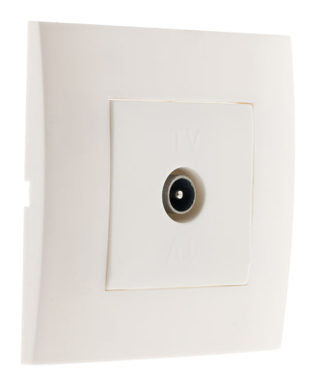 Prise TV Simplea montée module large - Zenitech