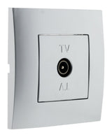 Prise TV Simplea montée module large - Zenitech