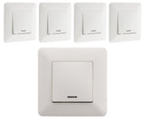 Interrupteur va et vient + voyant Artezo 10A - Zenitech