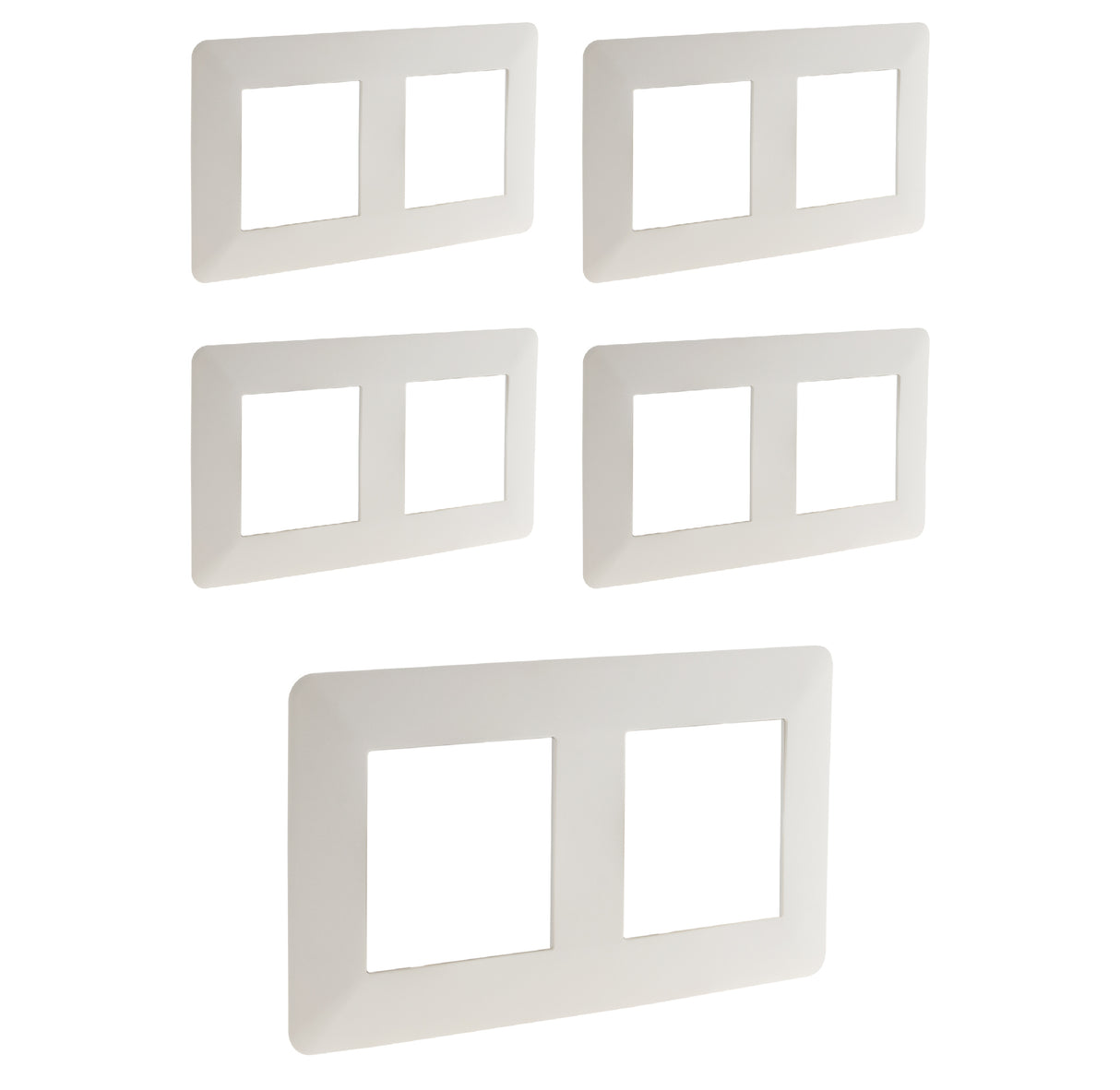 Double plaque de finition Artezo - Zenitech