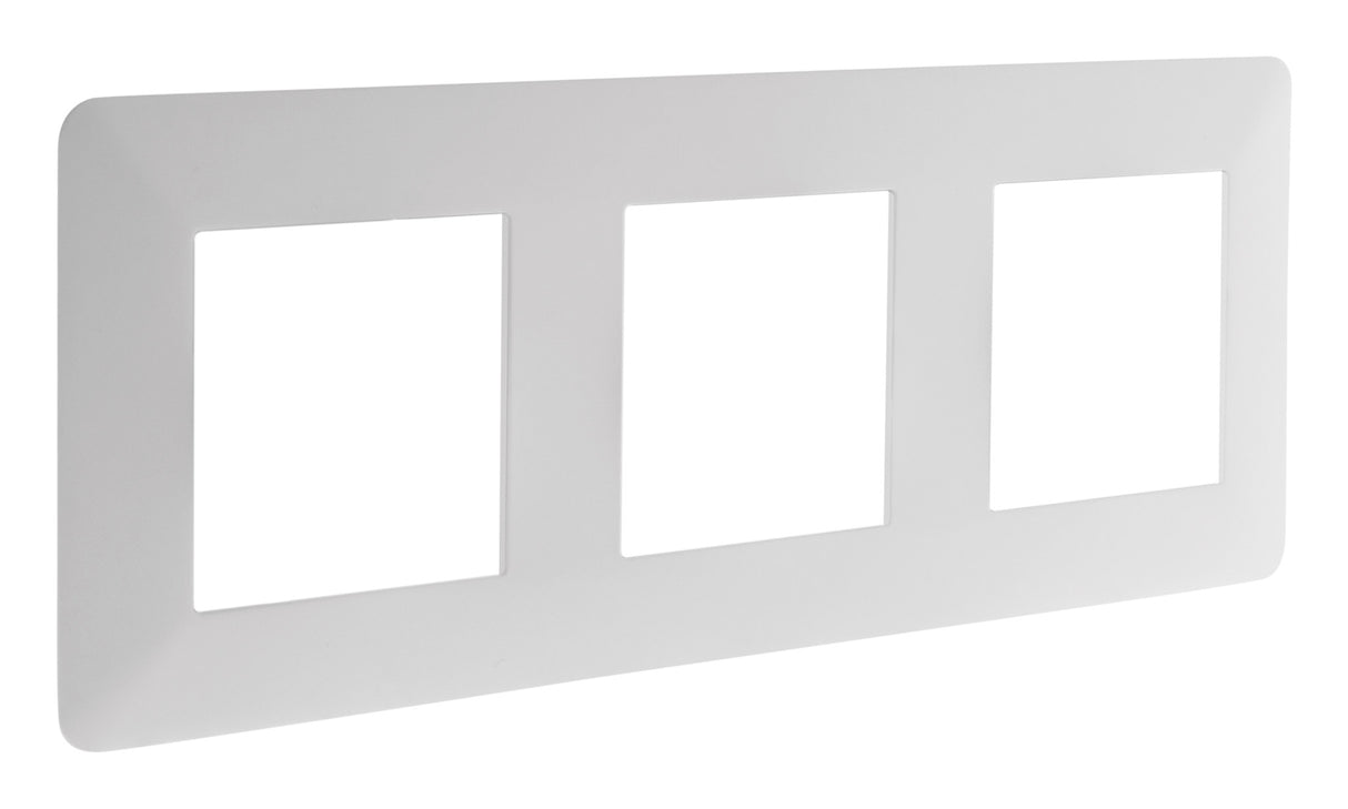Triple plaque de finition Artezo - Zenitech
