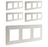 Triple plaque de finition Artezo - Zenitech