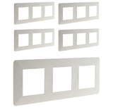 Triple plaque de finition Artezo - Zenitech