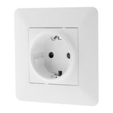 Prise encastrable Schuko 16A - Blanc - Artezo - Zenitech