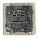 Prise encastrable Schuko 16A - Blanc - Artezo - Zenitech