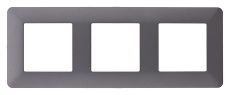 Triple plaque de finition Artezo - Zenitech