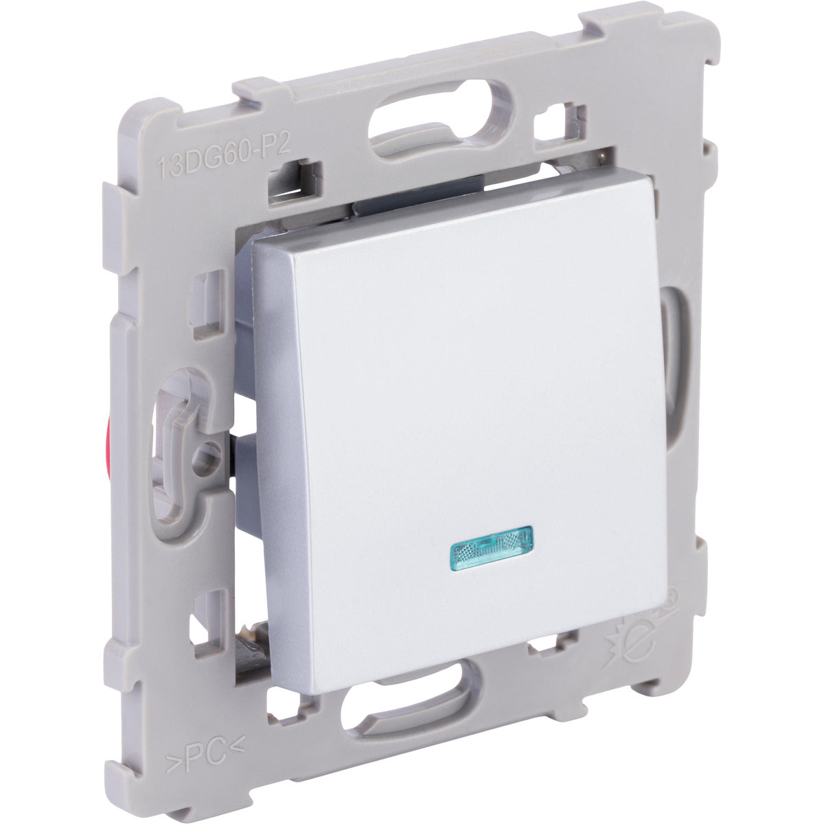 Va et vient à voyant encastré Kalya - Zenitech