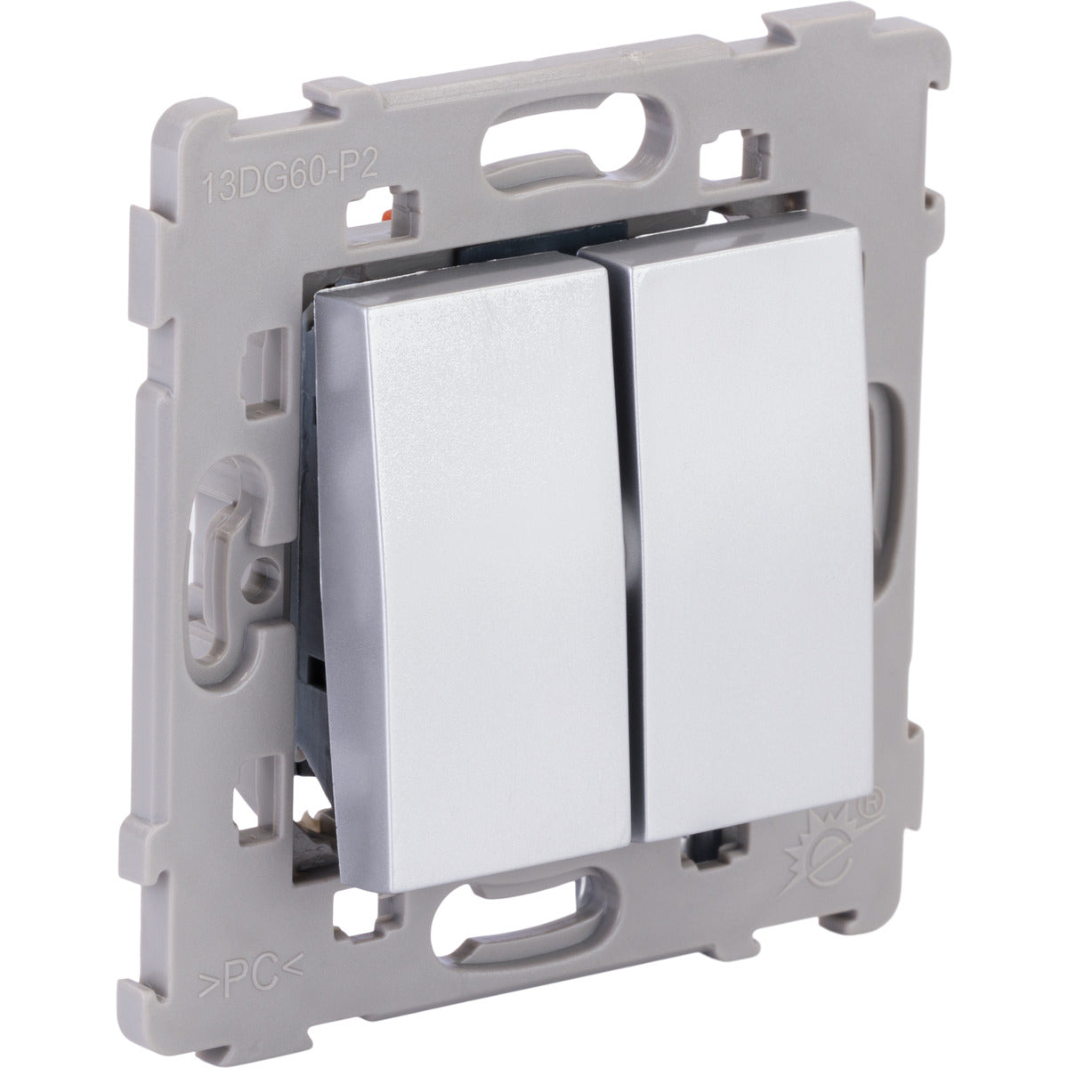 Va et vient double encastré Kalya - Zenitech