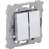 Va et vient double encastré Kalya - Zenitech