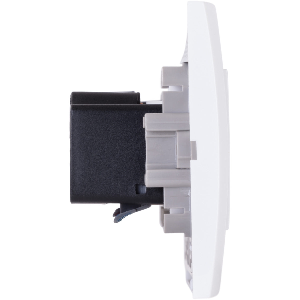 Double prise  + plaque de finition Kalya - Zenitech