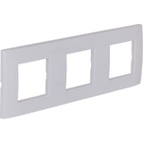 Plaque de finition triple Kalya - Zenitech