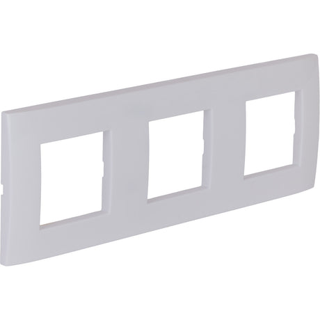 Plaque de finition triple Kalya - Zenitech