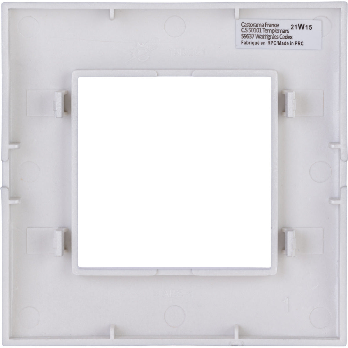 Plaque de finition simple Kalya - Zenitech