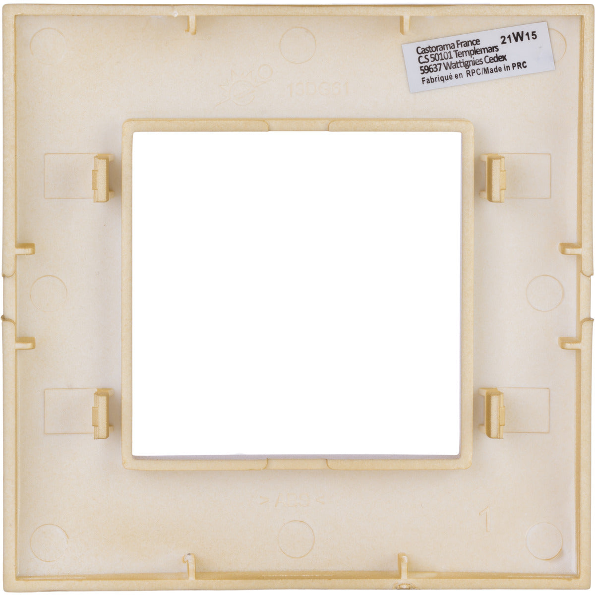 Plaque de finition simple Kalya - Zenitech