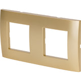 Plaque de finition double Kalya - Zenitech