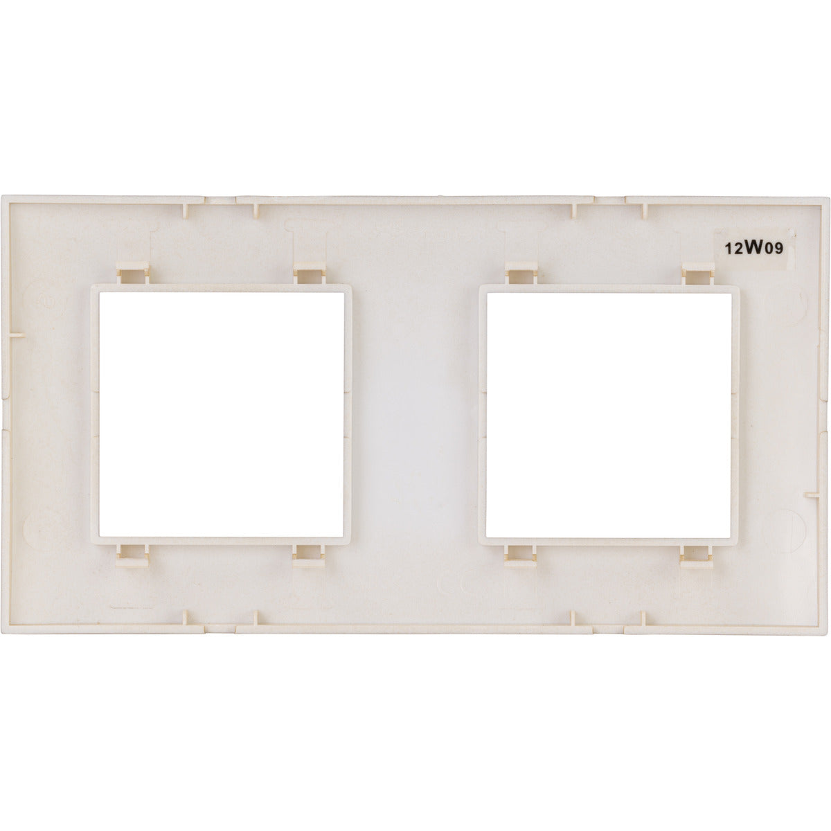 Plaque de finition double Kalya - Zenitech