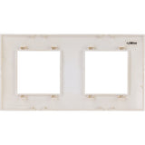 Plaque de finition double Kalya - Zenitech