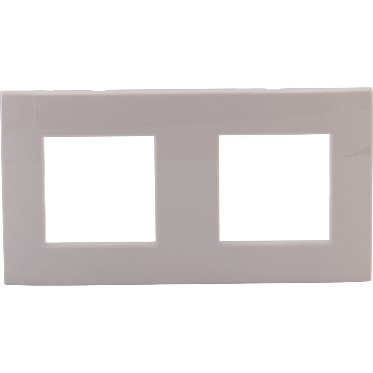 Plaque de finition double Kalya - Zenitech