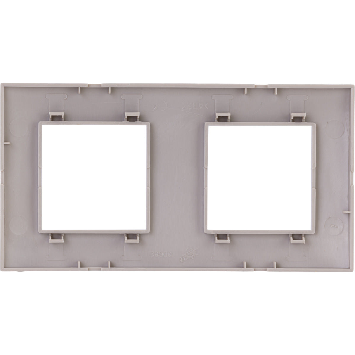 Plaque de finition double Kalya - Zenitech