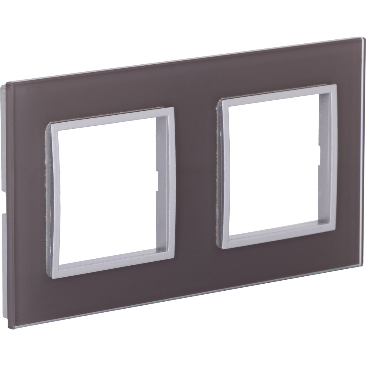 Plaque de finition double en verre Kalya - Zenitech